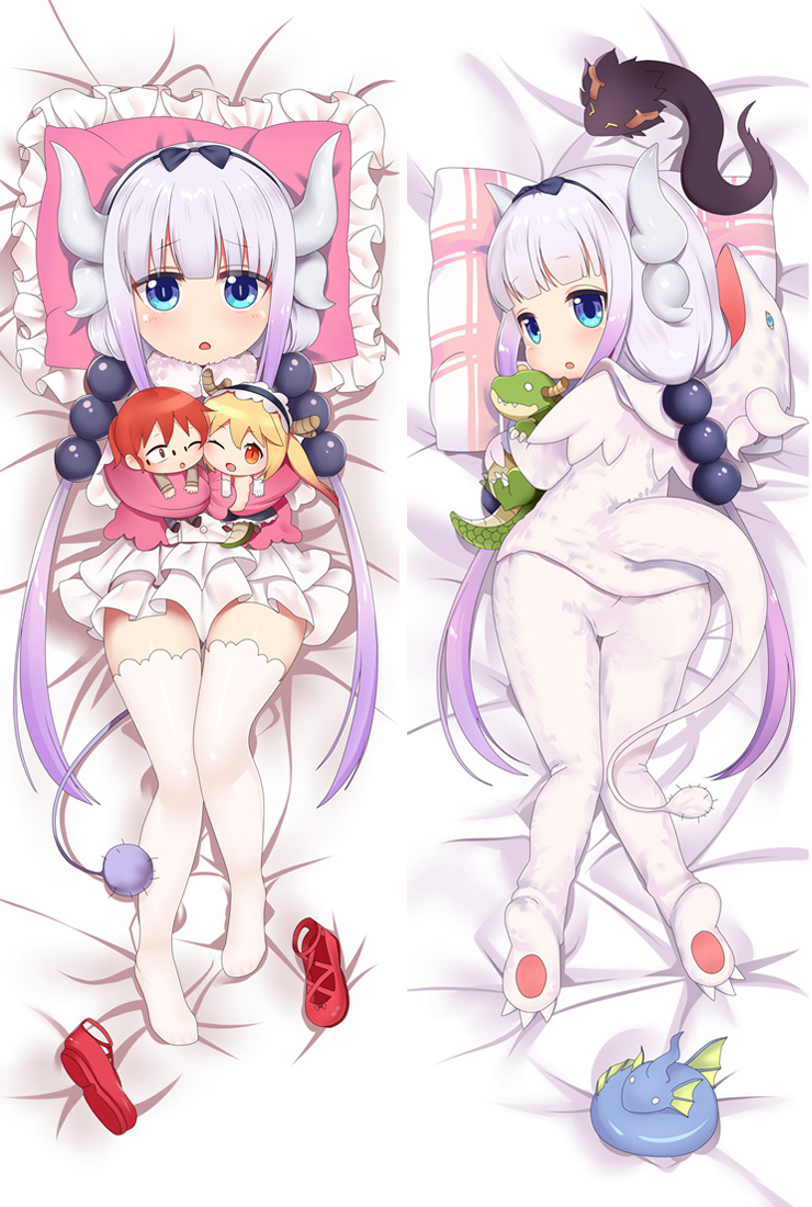 Kanna Kamui - Miss Kobayashi\'s Dragon Maid Anime Dakimakura Japanese Love Body Pillow Cover